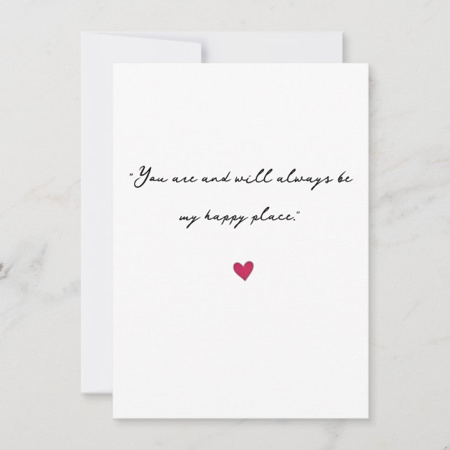 Weeding Anniversary Card  (Front)