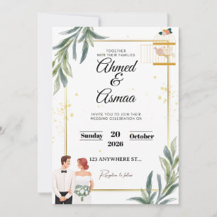 Weeding invitation 