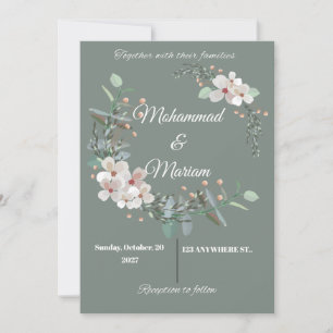 Weeding invitation 