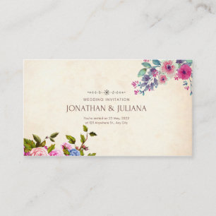 Weeding invitation