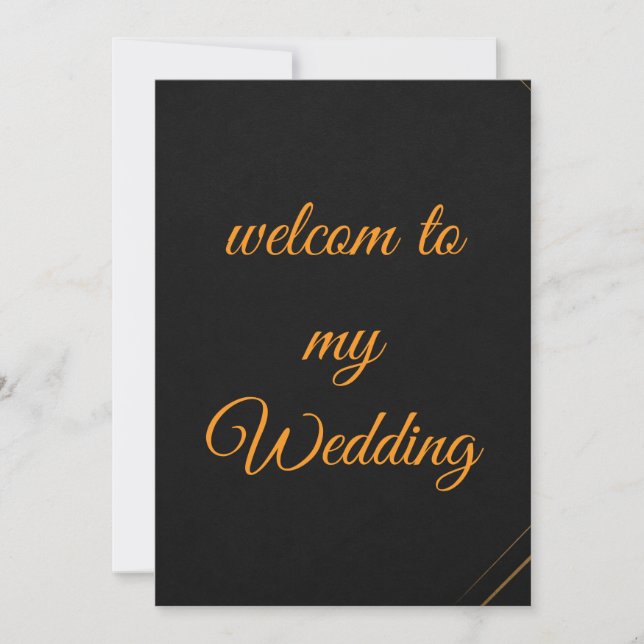 weeding invitation (Front)