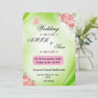 WEEDING INVITATION 