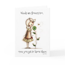 Weeds - Friendship Card