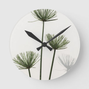 weeds round clock