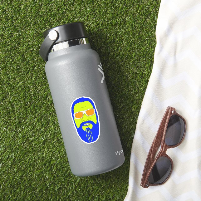 Weeeuuuu Face Sticker (HydroFlask Insitu)