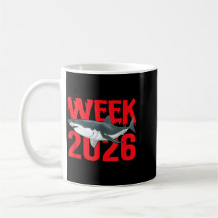 Week 2026 Funny Shark Lover Animal Ocean Wildlife Coffee Mug