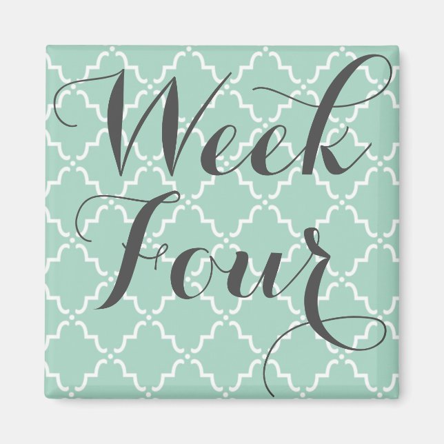 Week Four Magnet (Front)