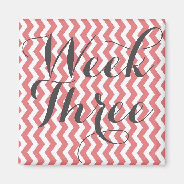 Week Three Magnet (Front)