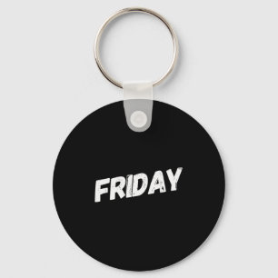 Weekday Friday Days Of The Week Key Ring
