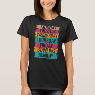 Weekdays Work Monday Wednesday Friday Saturday Bow T-Shirt