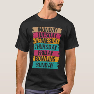 Weekdays Work Monday Wednesday Friday Saturday Bow T-Shirt