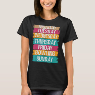 Weekdays Work Monday Wednesday Friday Saturday Bow T-Shirt