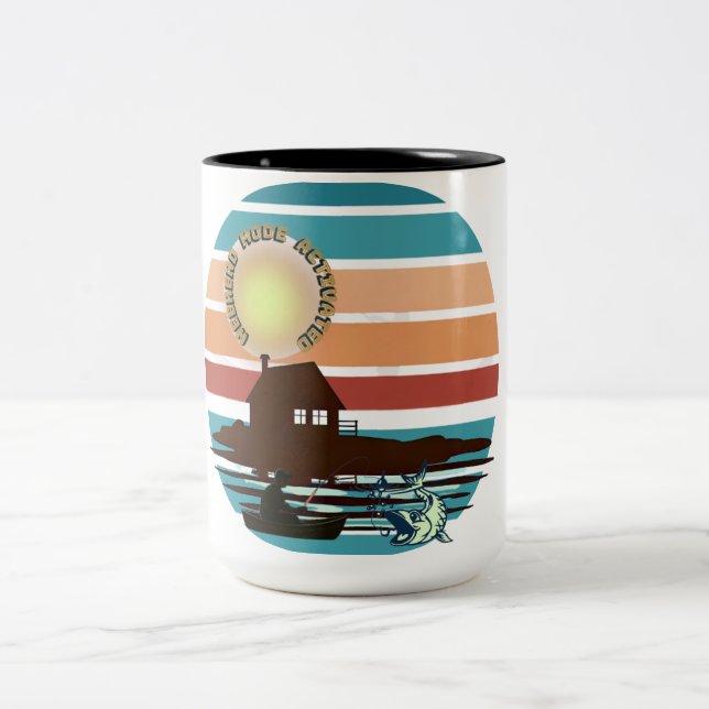 Weekend Fishing Mug (Center)