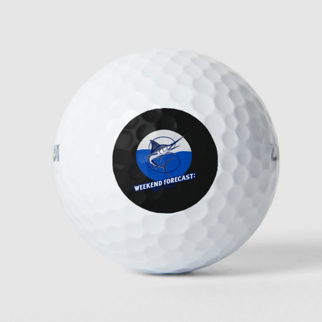 Weekend Forecast  100% Chance  Golf Balls (Front)