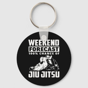 Weekend Forecast 100 Chance Of Jiu Jitsu Key Ring