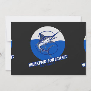Weekend Forecast  100% Chance  Thank You Card