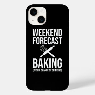 Weekend Forecast Baking With A Chance Of Drinking Case-Mate iPhone 14 Case