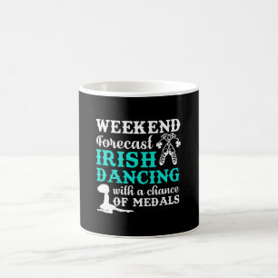 Weekend Forecast Irish Dancer With Medal Coffee Mug