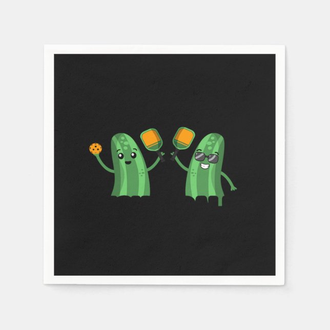 Weekend Forecast Pickleball With A Chance Of Dinki Napkin (Front)