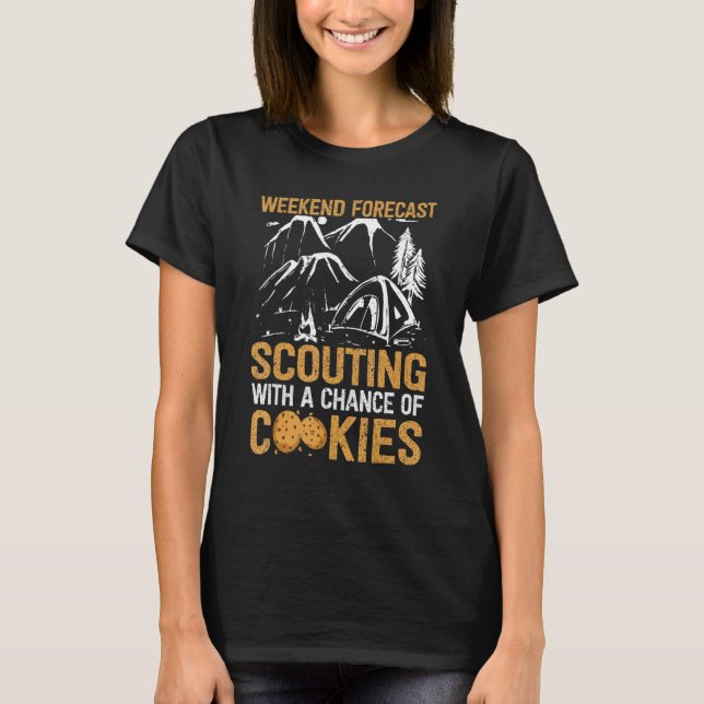 Weekend Forecast  Scouting and Scout Leader T-Shirt (Front)