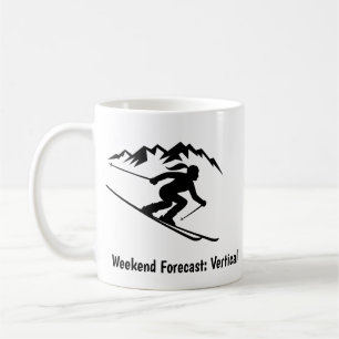 "Weekend Forecast: Vertical" Coffee Mug