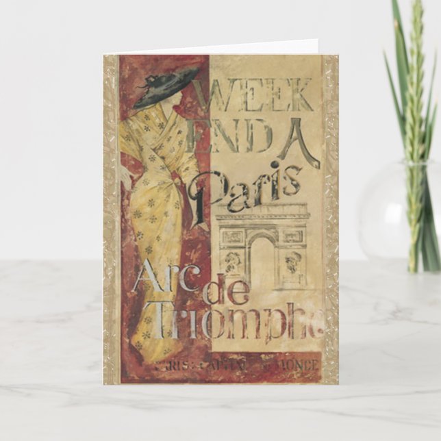 Weekend in Paris Card (Front)