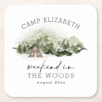 Weekend in the Woods Camping Bachelorette