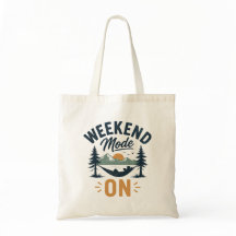 Weekend Mode ON Mountain Sunset Relaxation Design