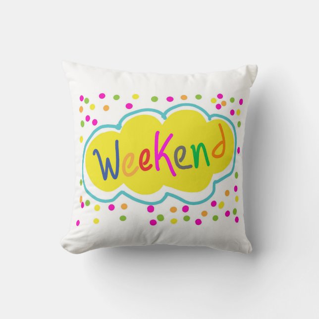 weekend pillow (Front)