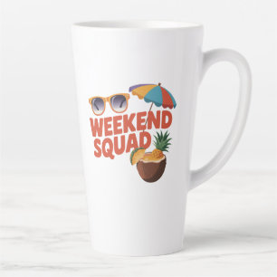 Weekend Squad Latte Mug