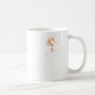 Weekend Tree Line View Mountain Biking Dad Coffee Mug