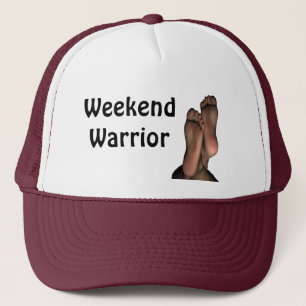 Weekend Warrior Funny Hat