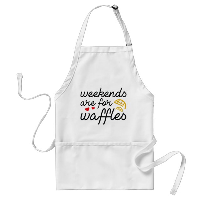 Weekends Are For Waffles Standard Apron (Front)