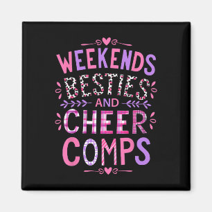 Weekends Besties Dance Comps Cheer Mum Daughter Gi Magnet