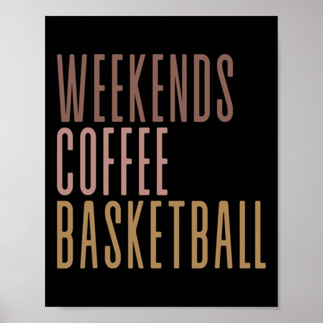 Weekends Coffee Sketll  Poster (Front)