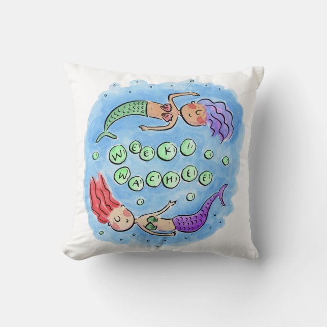 Weeki Wachee  Cushion (Front)