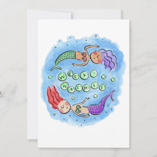 Weeki Wachee  Invitation