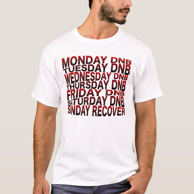 Weekly Diary T-Shirt (Front)