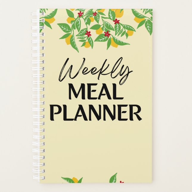 weekly meal planner (Front)