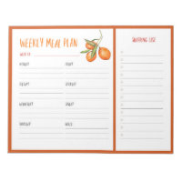 Weekly Meal Planner grocery list