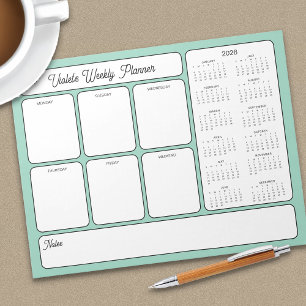 Weekly Planner 2026 Calendar Daily To Do Any Colou Notepad