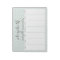 Weekly Planner Mint & Grey Quatrefoil Pattern