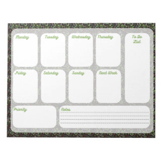 Weekly To Do List Planner Notepad