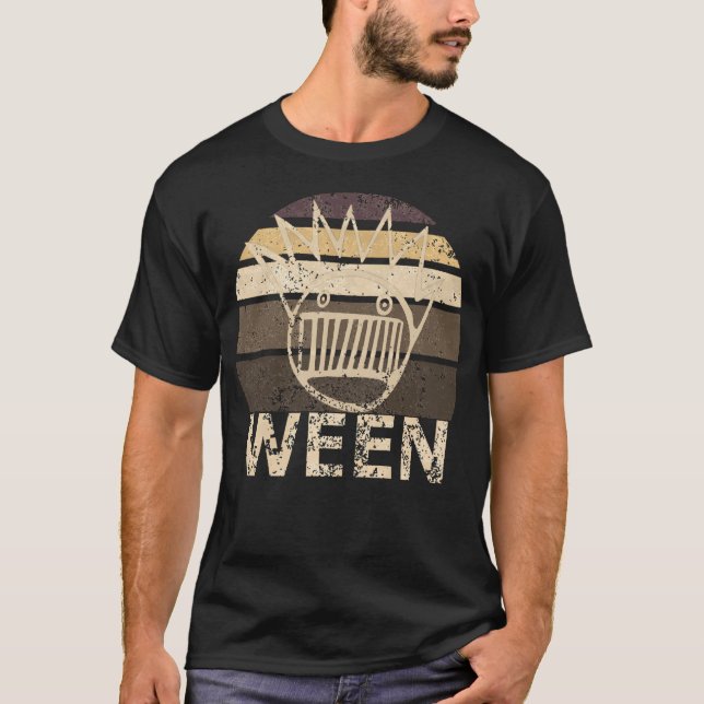 Ween Vintage Retro Boognish T-Shirt (Front)