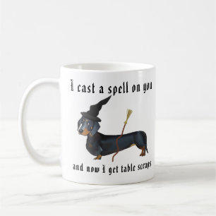 Weencraft Dachshund Witch Funny Coffee Mug