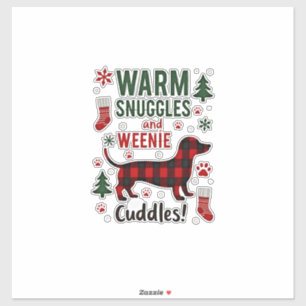 Weenie Dog Christmas Pajama Shirt Cute Weiner Ugly