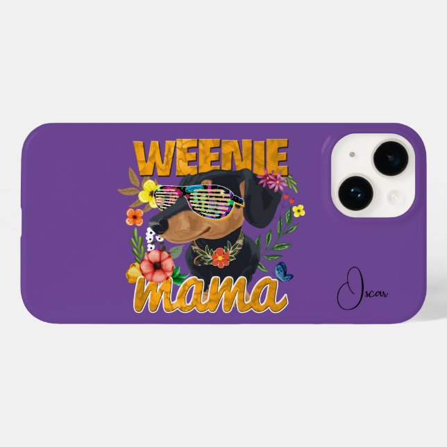 WEENIE MAMA DACHSHUND  Case-Mate iPhone 14 Case  (Back (Horizontal))