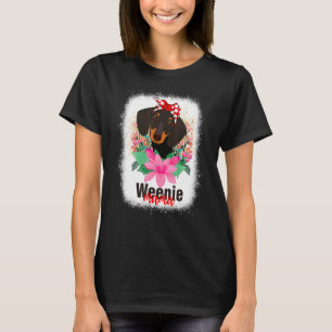 Weenie Mama Doxie Dachshund Cut Weiner Dog Mum Mot T-Shirt