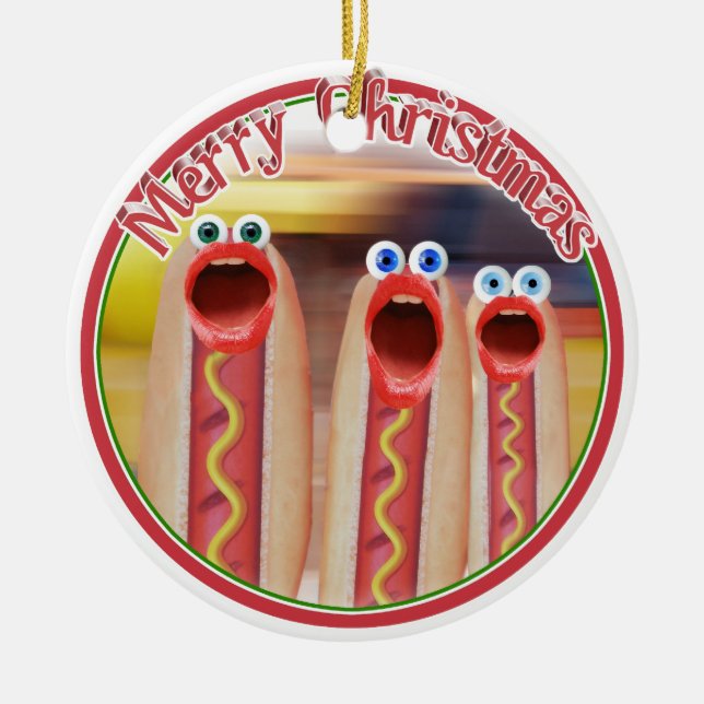 Weenie People Ceramic Tree Decoration (Front)