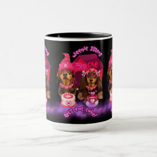 Weenie Sisters Let's Eat Cake Coffee Mug